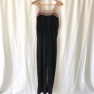 Vintage Maison Missy 80s stripe jumpsuit size S